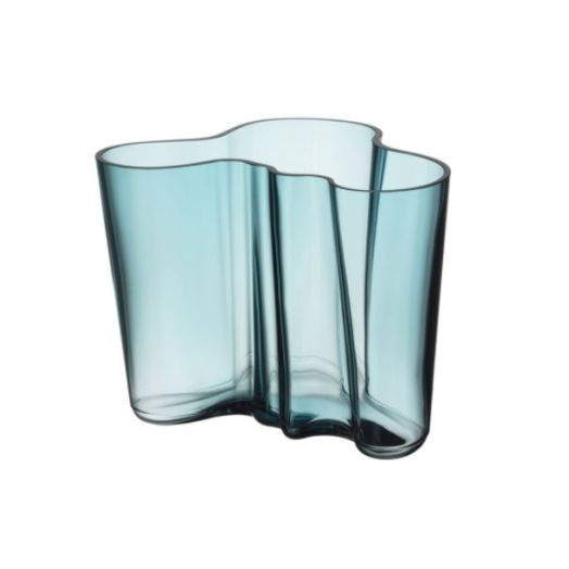 Alvar Aalto Sea Blue Vase