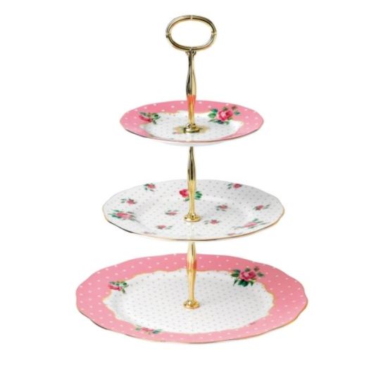 Cheeky Pink 3 Tier Cake Stand