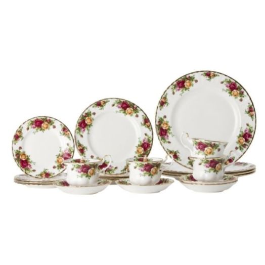 Old Country Roses 20 Piece Set
