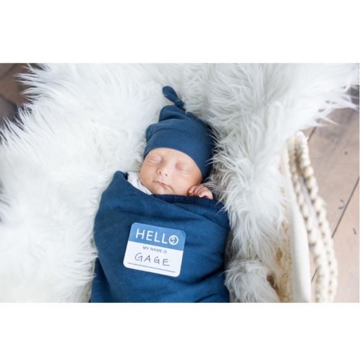 Hello World Hat and Swaddle